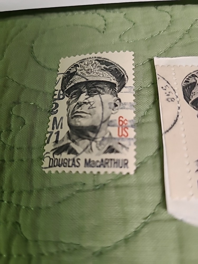 4 Douglas MacArthur Stamps (Envelope 57)
