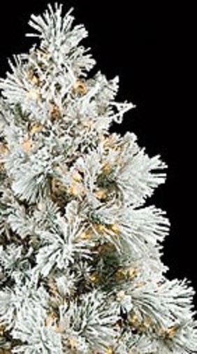 Bonding Flock - Snow White Tree Flocking - 2 lbs Bag