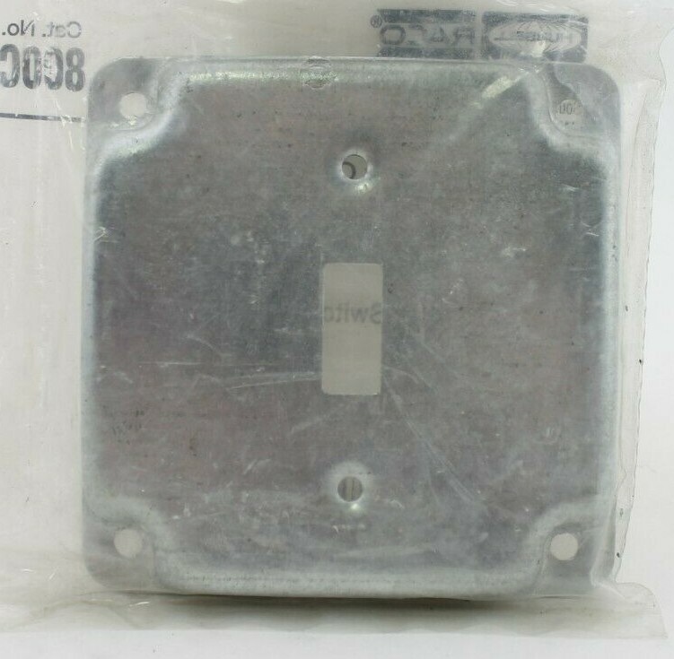 Hubbell 800 & 800C 4" Square Covers
