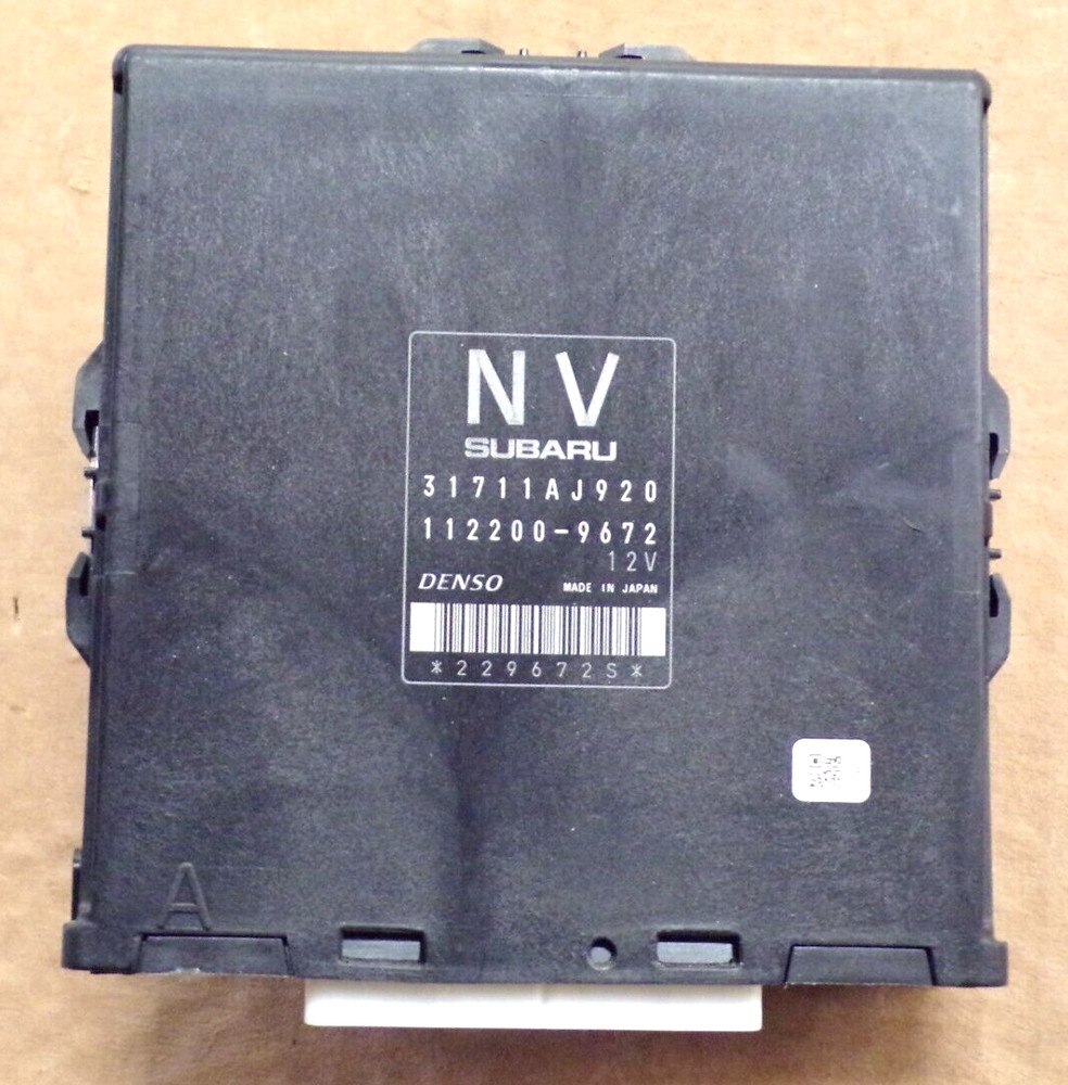2006 subaru forester tcm transmission control module 112200-9672