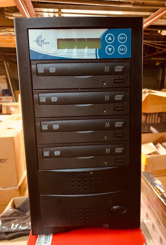 EZ Dupe 3 Target CD/DVD All-In-One Multimedia Duplicator New In Box !