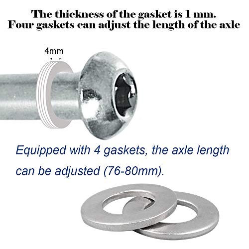 M8 Screws for 2-3-4-Wheel Kid Scoote Replacement Micro Mini 53 Millimeters