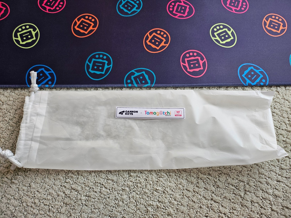 CannonKeys X Tamagotchi Pattern Deskmat Official