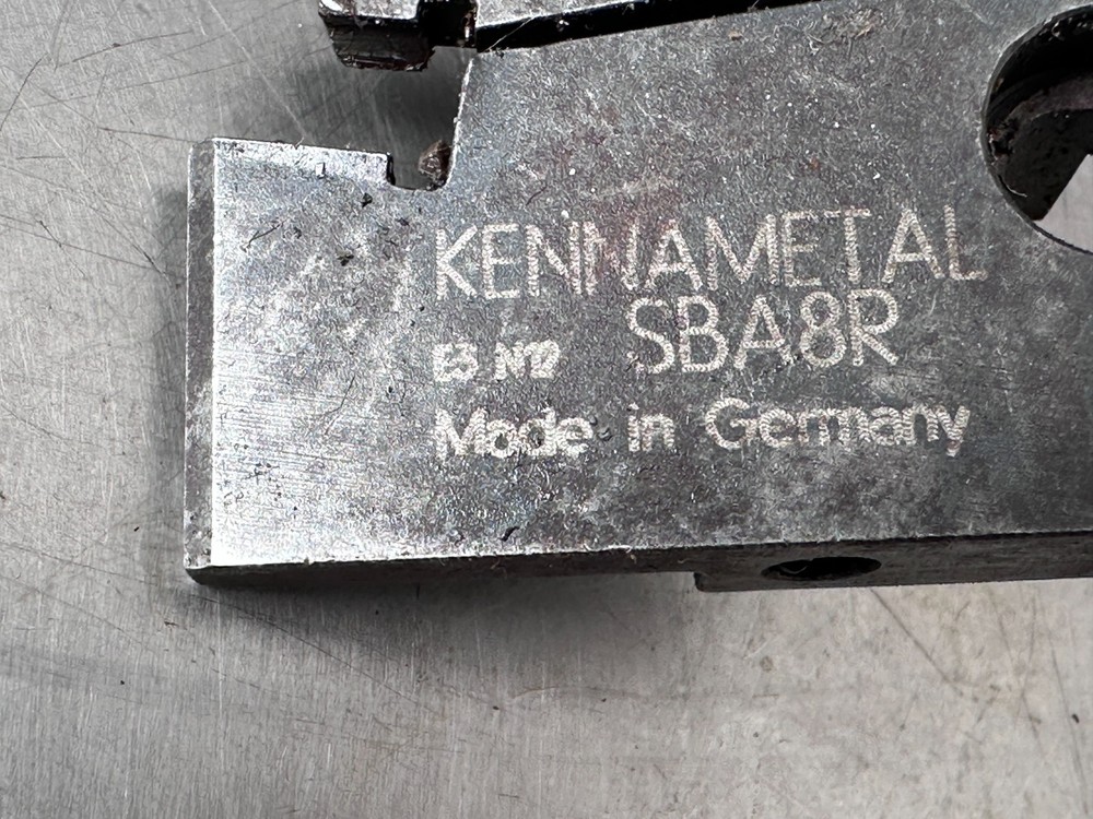Kennametal SBA8R Grooving Support Blade Holder