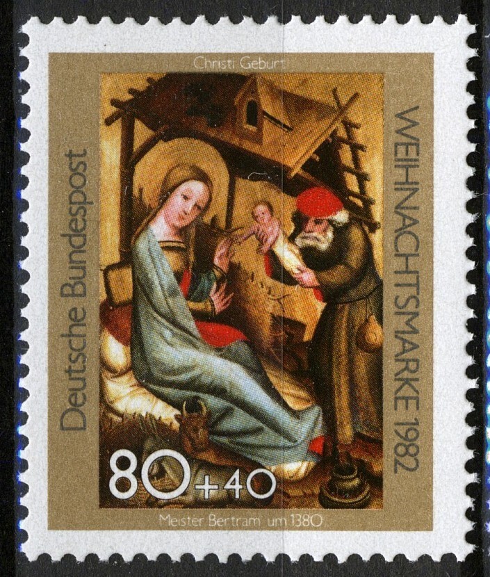 BRD 1982, Christmas set, MNH, Mi 1161