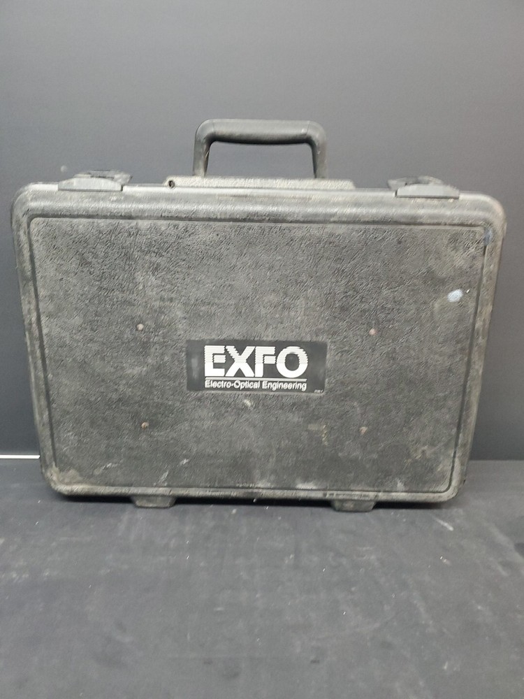 Exfo Fiberoptic Light Source Meter FLS-230A w/Case Leads AS IS