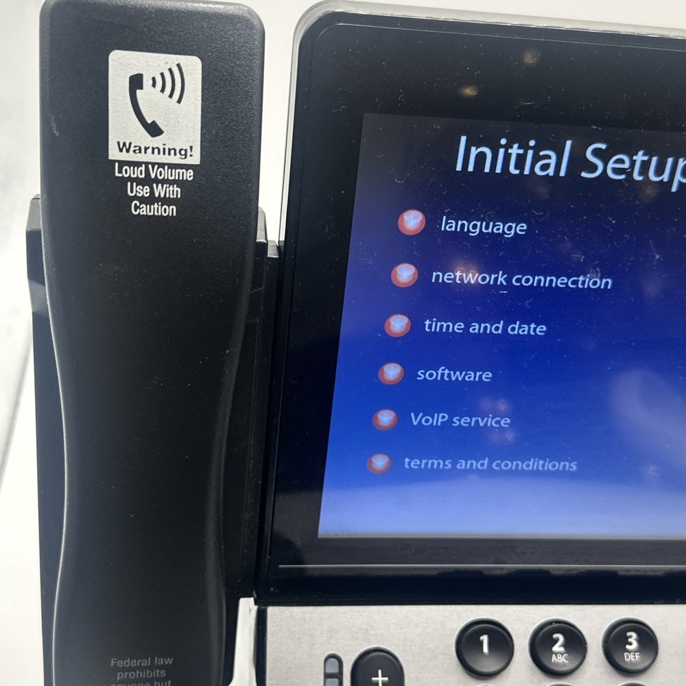 Captel 2400ibt captioned telephone, Tested And Powers On