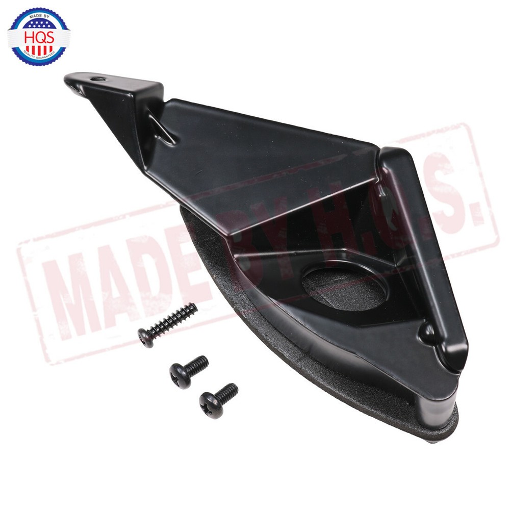 Black Driver Mirror Support Mount Bracket For 1993-2002 Firebird Trans Am Metal