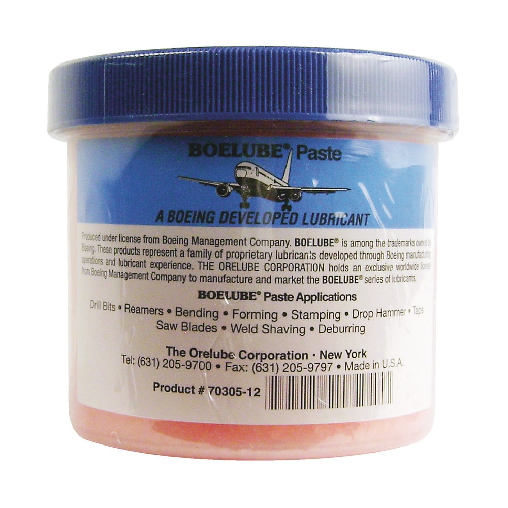 Boelube 70305-12 12 Oz. Pink Paste Machining Lubricant