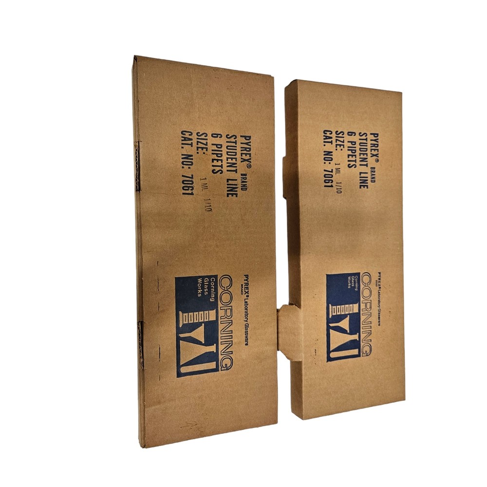 Vintage Pyrex Student Line Glass Pipets 7061