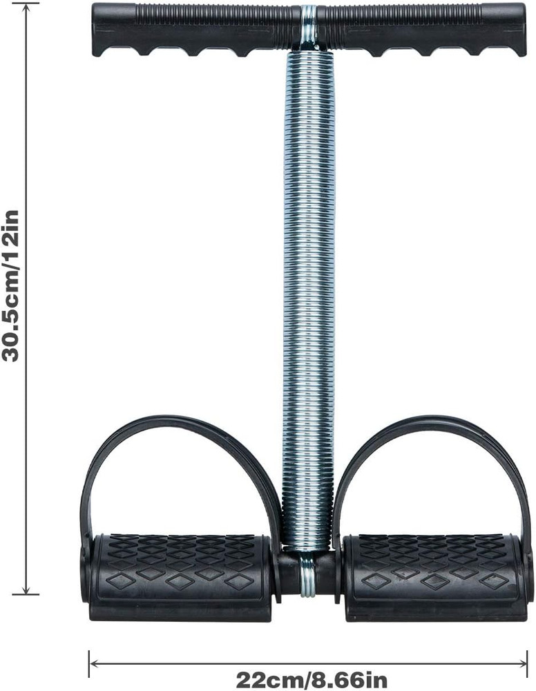 Elastic Sit up Pull Rope Pedal Resistance Band Powerful Spring Drawstring Tummy