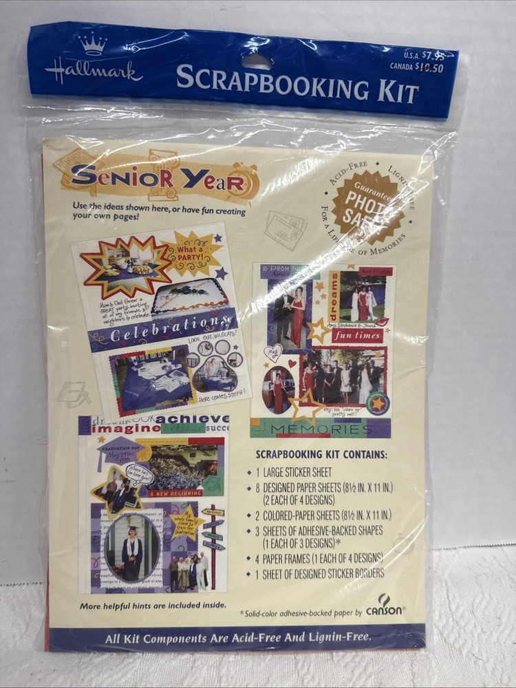 Hallmark Scrapbooking Kit Senior Year