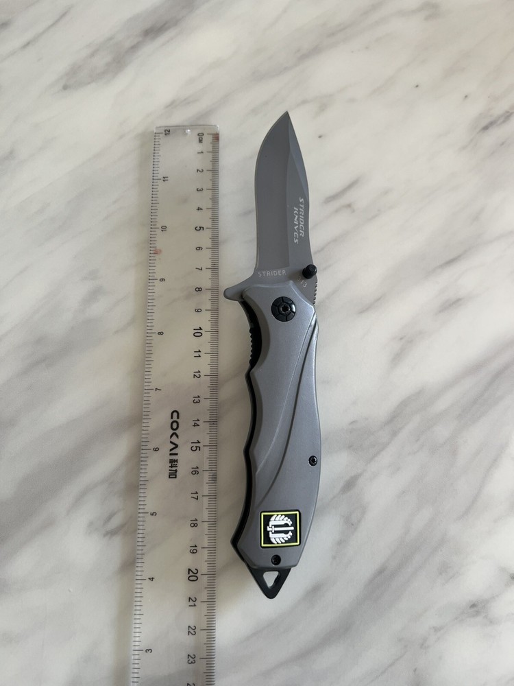 Folding Knife Locking Blade camping hiking Hunting Hook handy Durable Sharp New