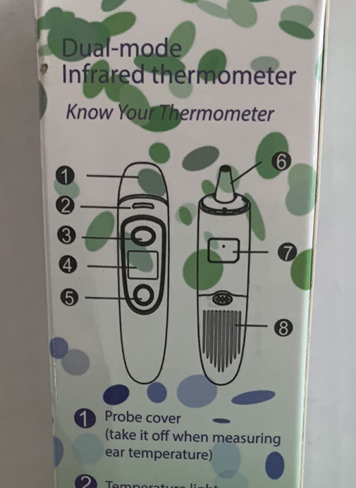 Dual-Mode Infrared Thermometer