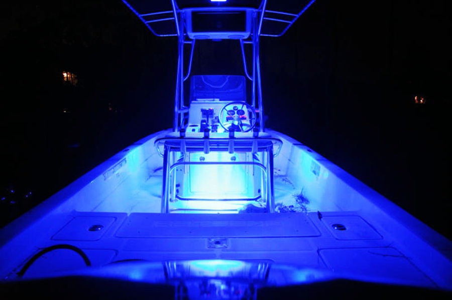 Blue LED Kit For Boat Marine Deck Interior Lighting