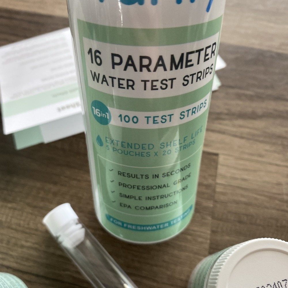 Varify 17 in 1 Complete Drinking Water Test Kit 100 Strips 2 Bacteria Tester/ay