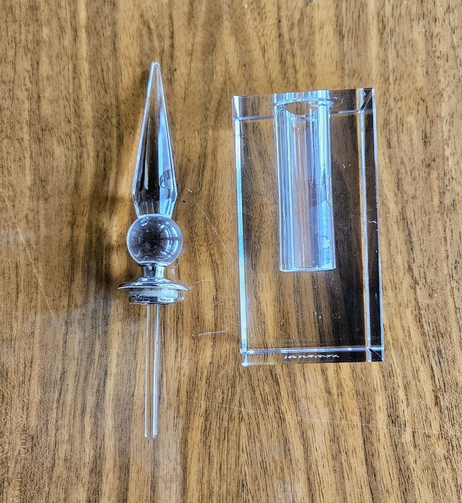 Bombay Crystal Perfume Bottle with Dabber!