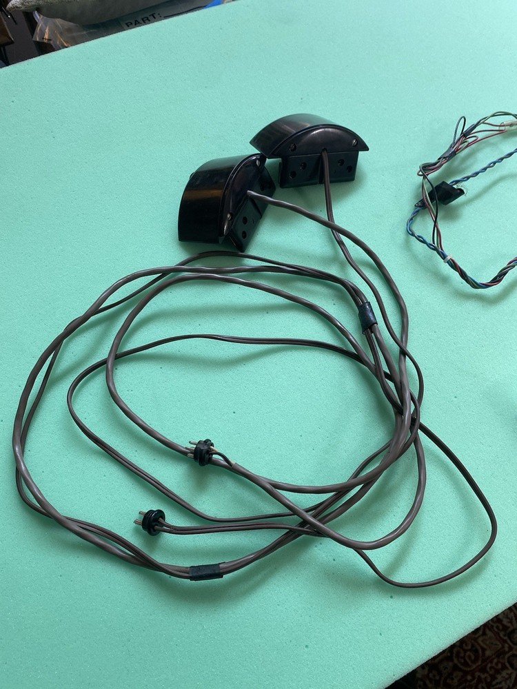 Pair Leslie Half Moon Switch Vintage Hammond main ensemble echo change Tremolo