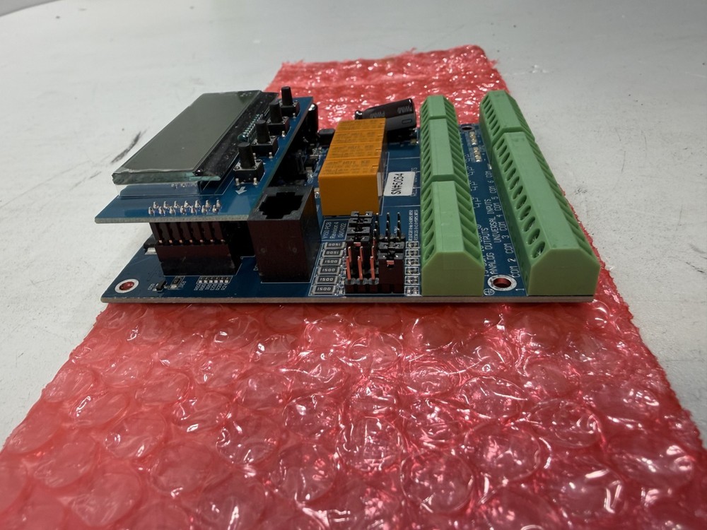 ControlCore Board LCD Display 4 Relays Universal Inputs Relay Outputs Ethernet