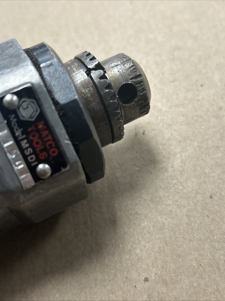 MATCO Tools MSDI Air Pneumatic Drill broken Chuck READ