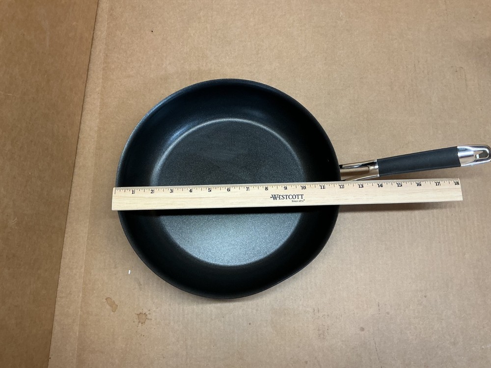 Anolon 10-Piece Bla SmartStack Hard-Anodized Nesting Pots and Pans Cookware Set