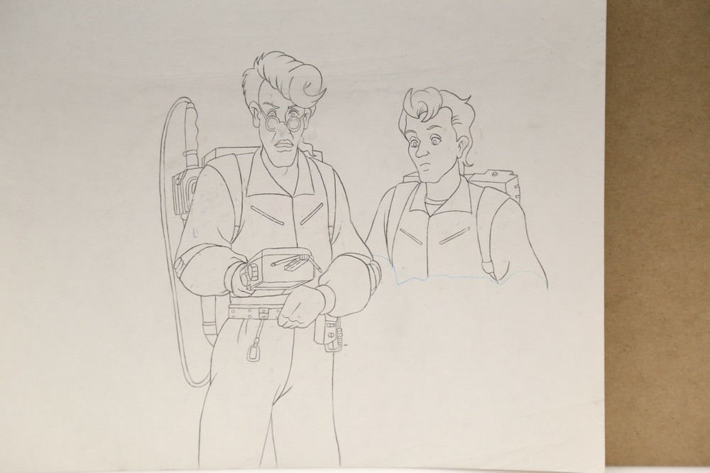 GhostBusters Original Production Drawing And Cel 60-71 Used Cond.