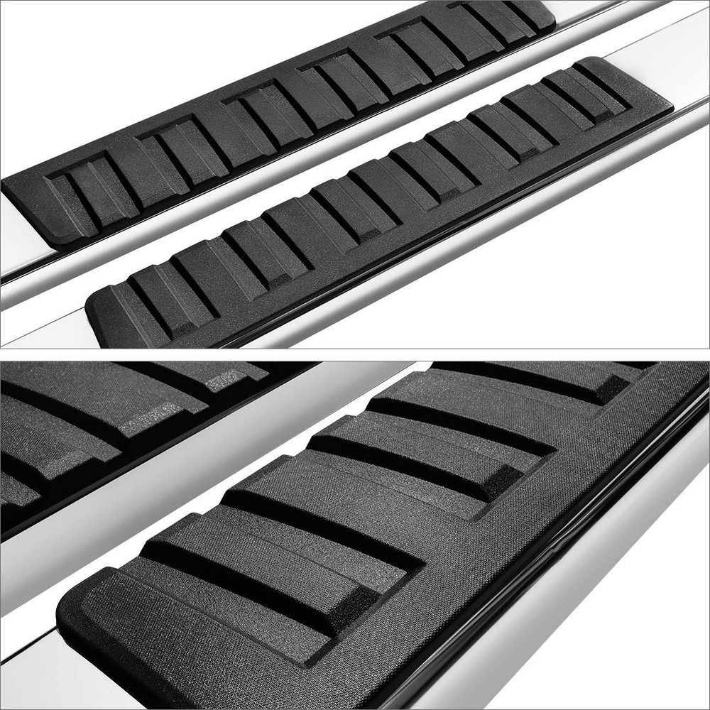 For 2019-2023 Silverado/Sierra Crew Cab 6" Running Board Nerf Bars Side Steps SS