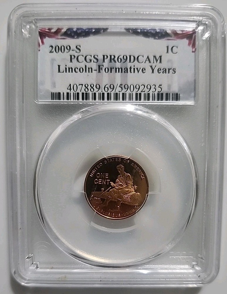 2009-S Lincoln Formative Years PCGS PR69DCAM