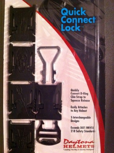 Quick Release Quick Connect Lock for Chin Strap