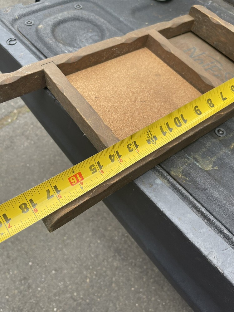 Wooden Pegboard For Notes Houseware