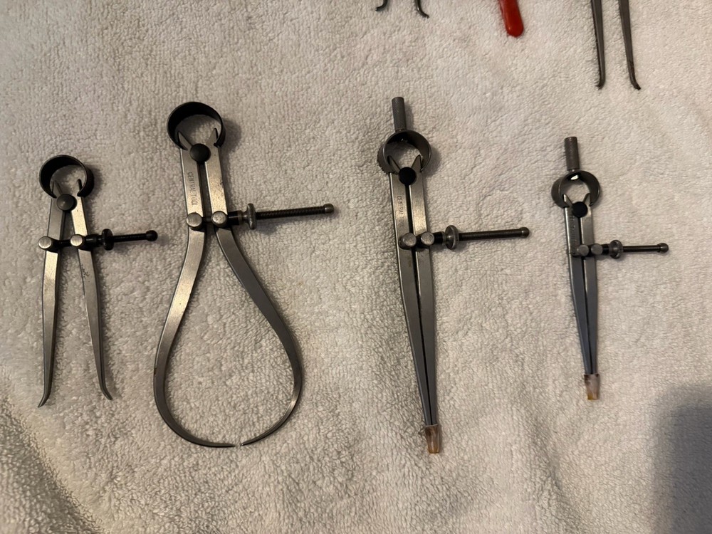 Central Tool Spring Type caliper measuring Tools