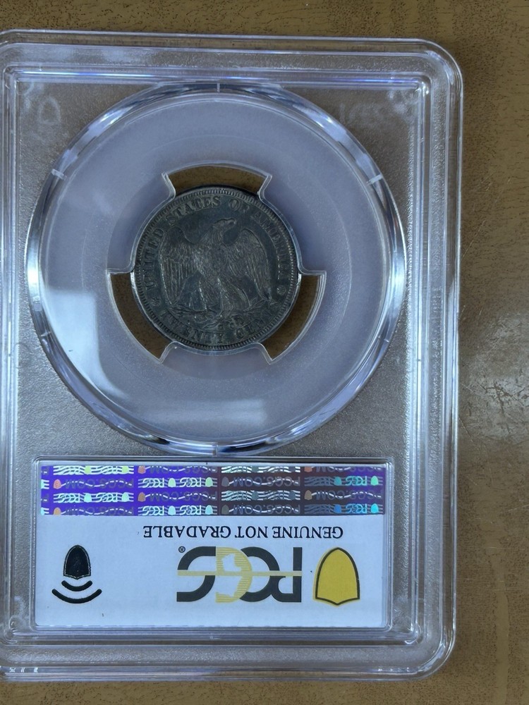 1875cc 20 Cent Piece PCGS Xf Detail
