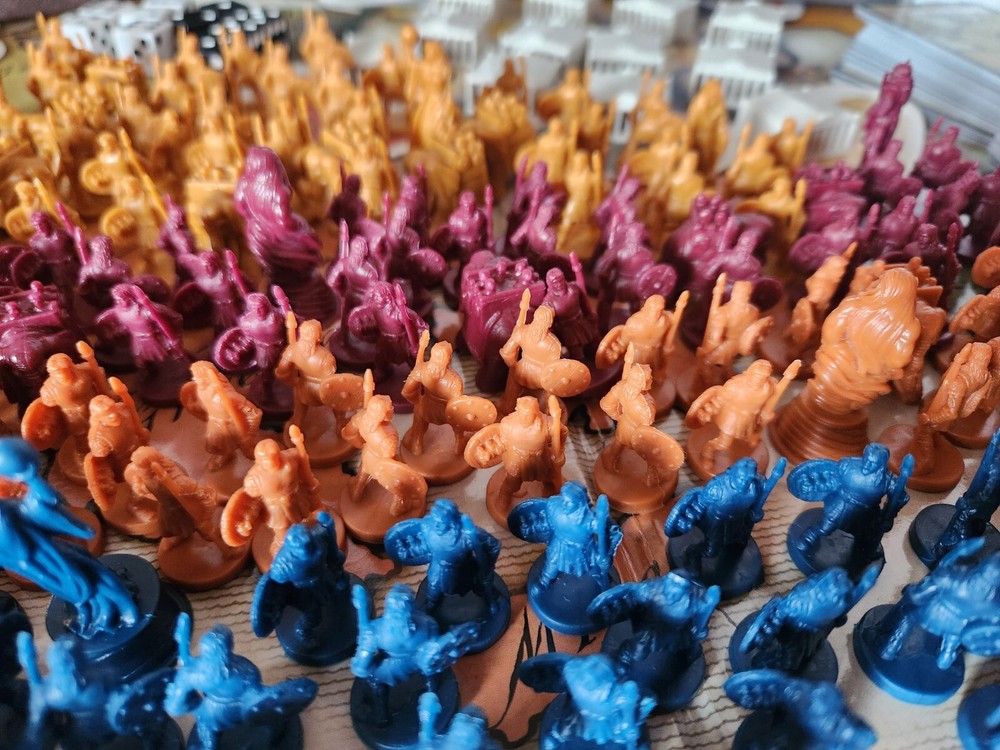 Risk Godstorm REPLACEMENT Game Pieces Cards Pieces Dice READ