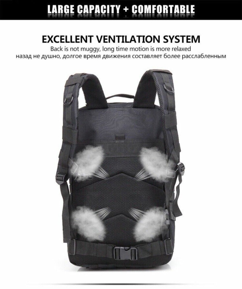 45L Military Tactical Backpack Waterproof Heavy Backpack for Laptop Backpack