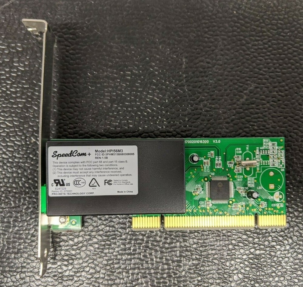 Acer SpeedCom Fax/Phone Card, Model: HP156M3