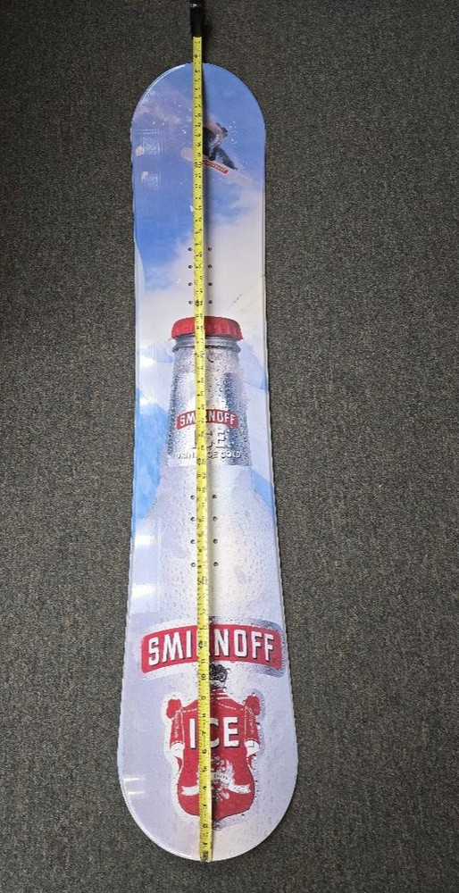 Smirnoff Snowboard - Unused , In mint condition.