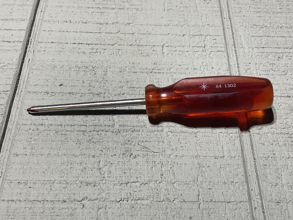 VINTAGE * 84 1302 Screwdriver #2X4” Flathead