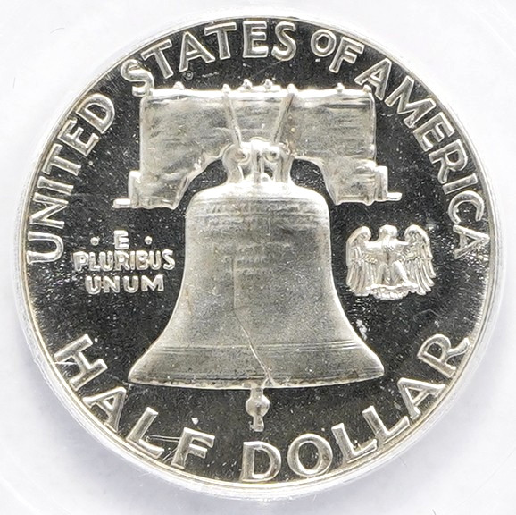 1962 Franklin Silver Half Dollar ICG PF67