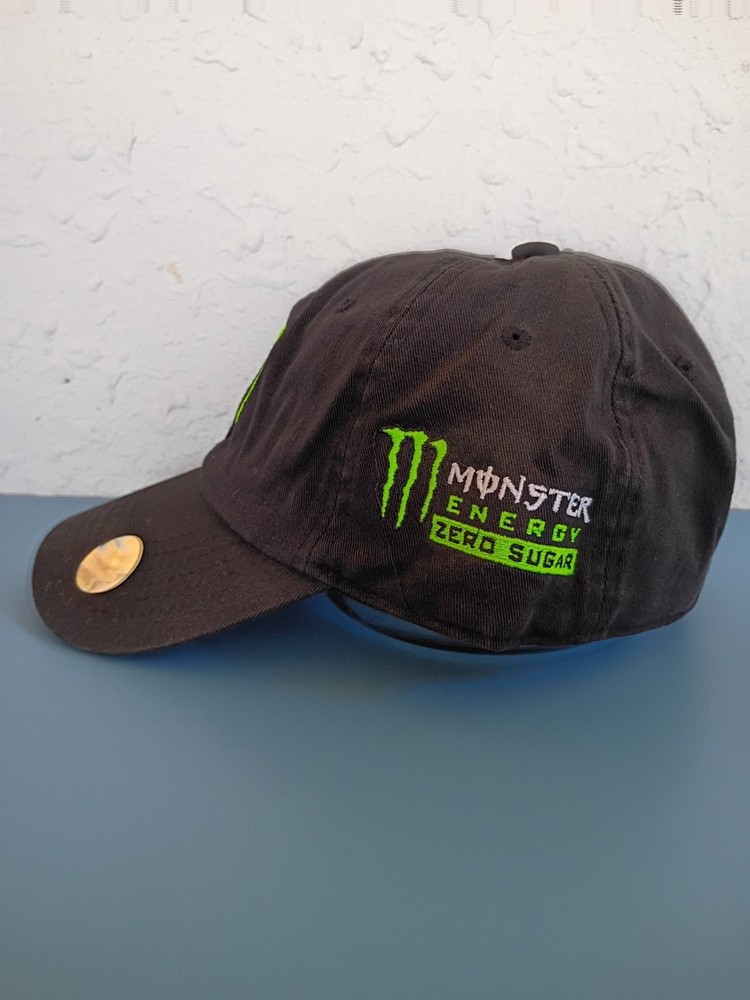 Monster Energy Zero Sugar Black Cap New RARE