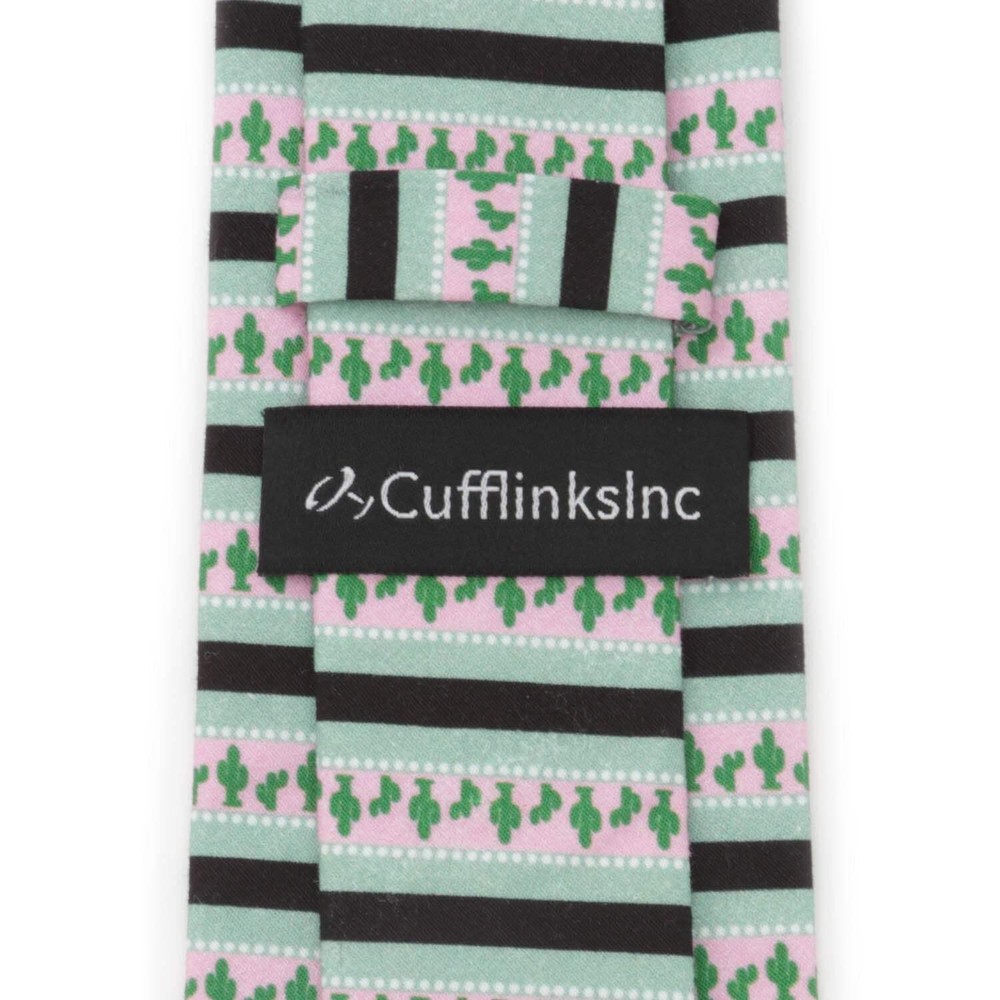 Texas Cactus Stripe Sage Men’s Tie