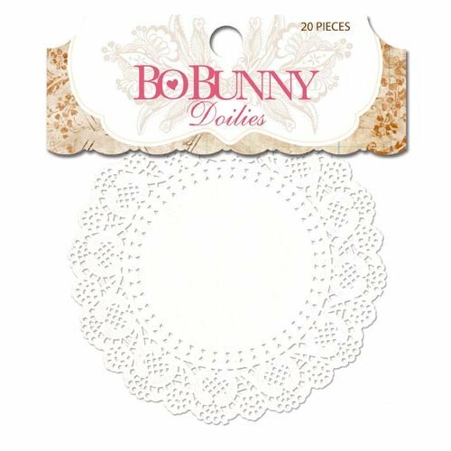 Bo Bunny Essentials Collection - Small Doilies- New