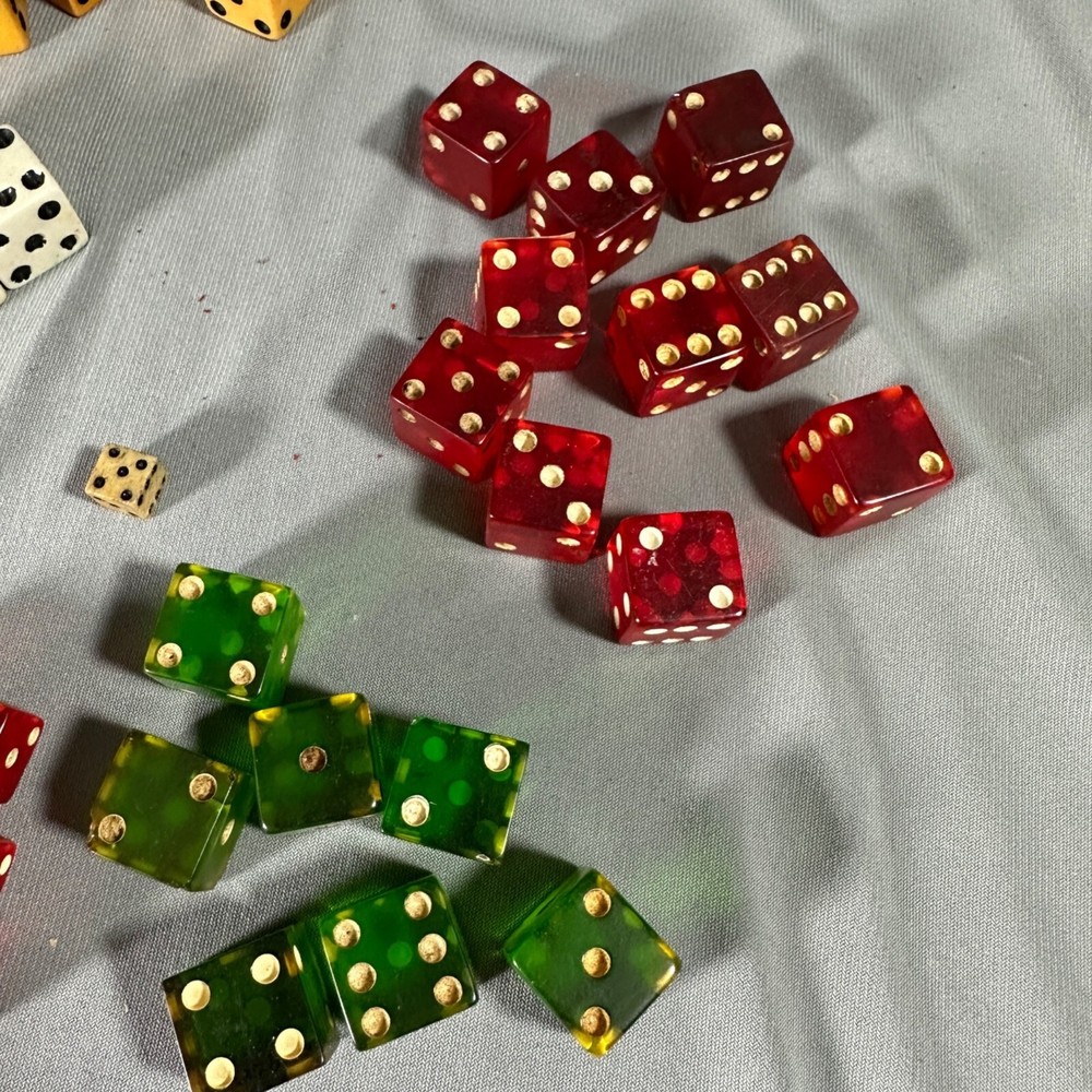 LOT 50 Vintage Dice