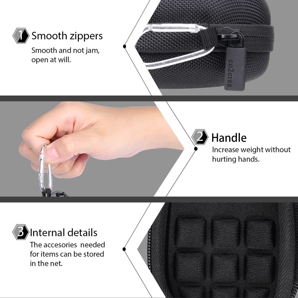 co2CREA Hard Case Replacement for Logitech MX Anywhere 3S Anywhere 3 Anywhere...
