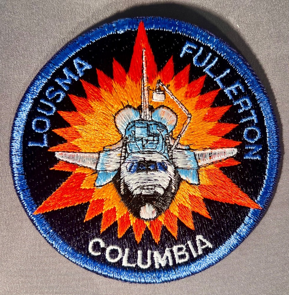 COLUMBIA STS-3 SPACE SHUTTLE PATCH -