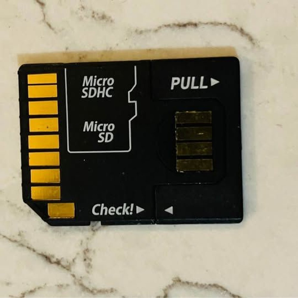 Nintendo Wii Action Replay MicroSD Card - Untested