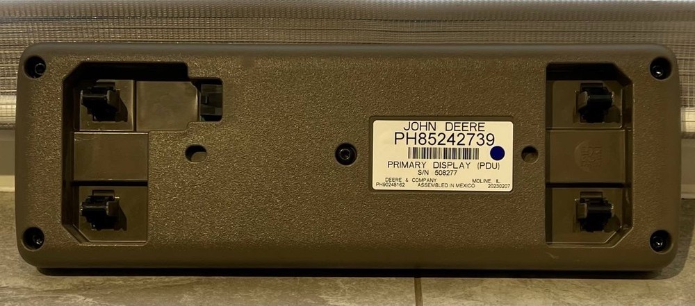 John Deere PH85242739 Primary Display Module