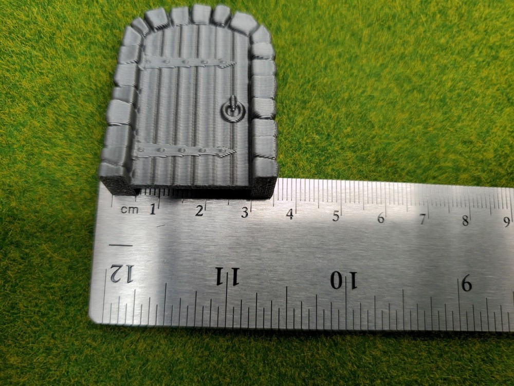 3d Print Table Top Game Dungeon Doors x5