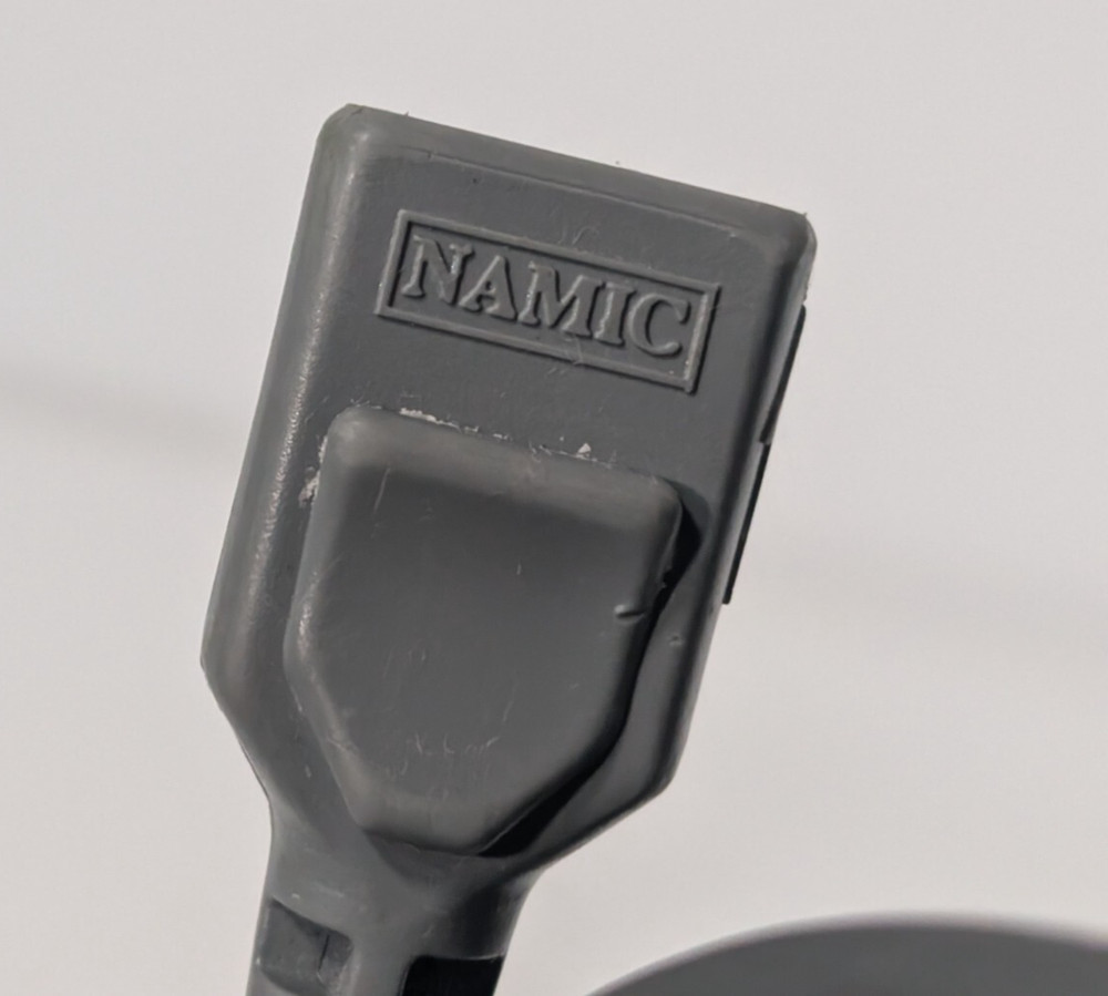 Namic Medical System Interface Connector Transducer Cable, Unknown Part Number