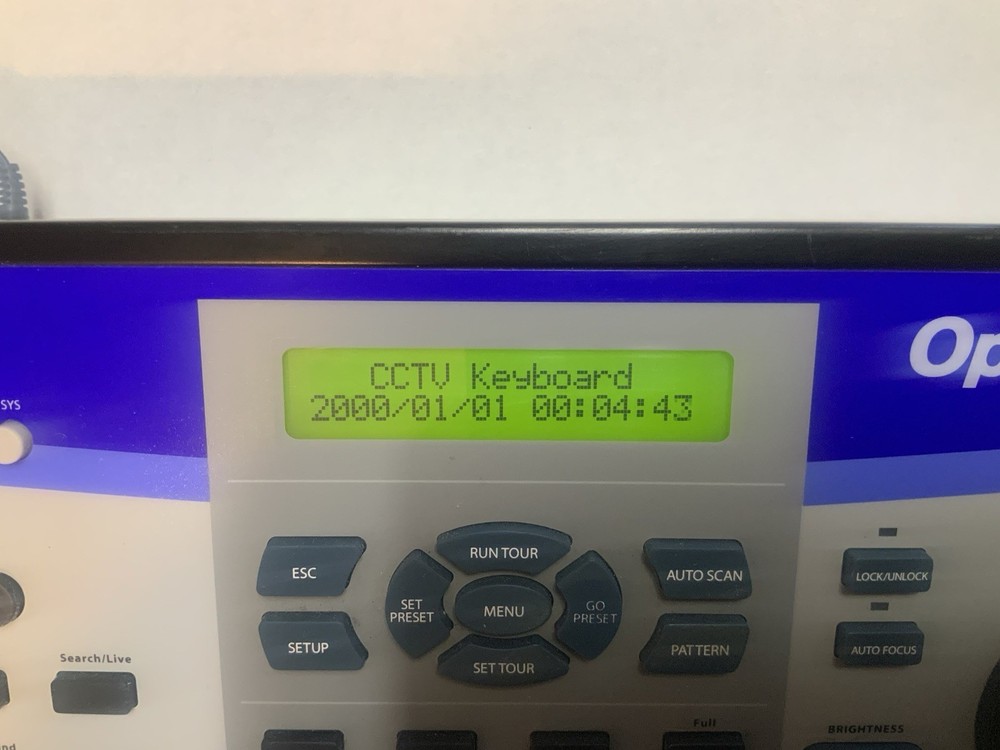 OpenEye CA-501J Optix PT2 Joystick Keyboard PTZ Dome Camera Controller