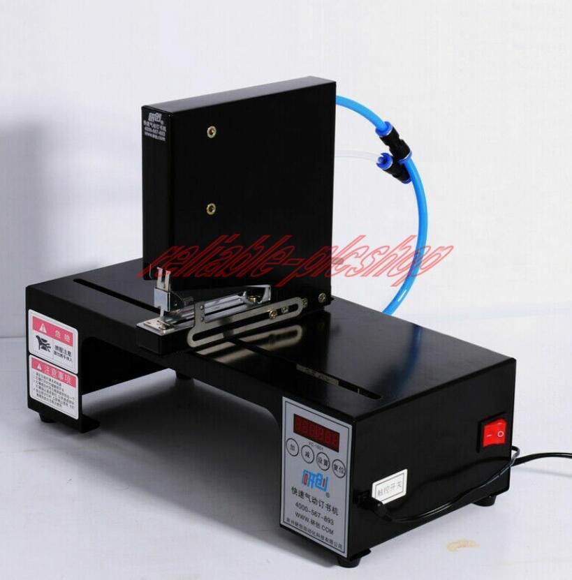 Single-head Head Automatic Electric Stapler Pneumatic Binding Machine 110V/220V